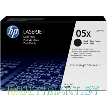 Картридж HP 05Х (CE505XD)